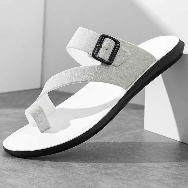 Flip Flop Leather Men - Новые летние кожаные шлепанцы ручной работы