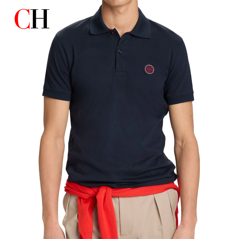 Polo Shirt Pique - Мужская футболка-поло CH Red Accent с