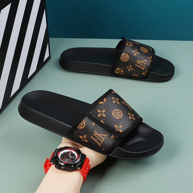 Flip Flop Leather Men - Мужские сандалии из натуральной кожи, удобные