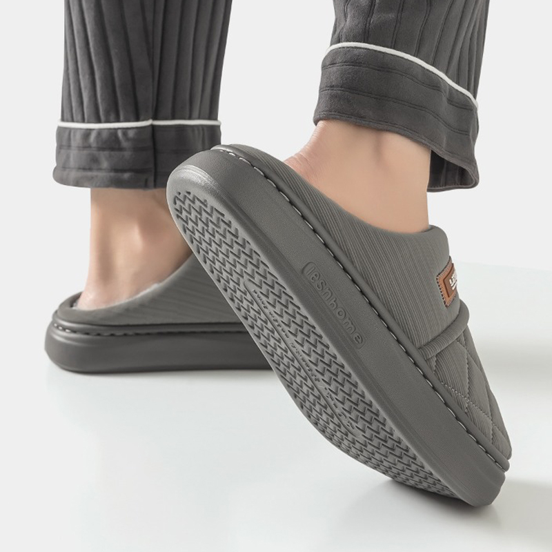 Зимние теплые тапочки для женщ – обзор и цена Flip Flop Leather Men
