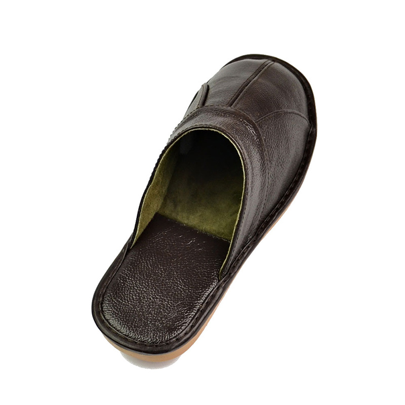 Шлепанцы мужские Mntrerm, черн – обзор и цена Flip Flop Leather Men