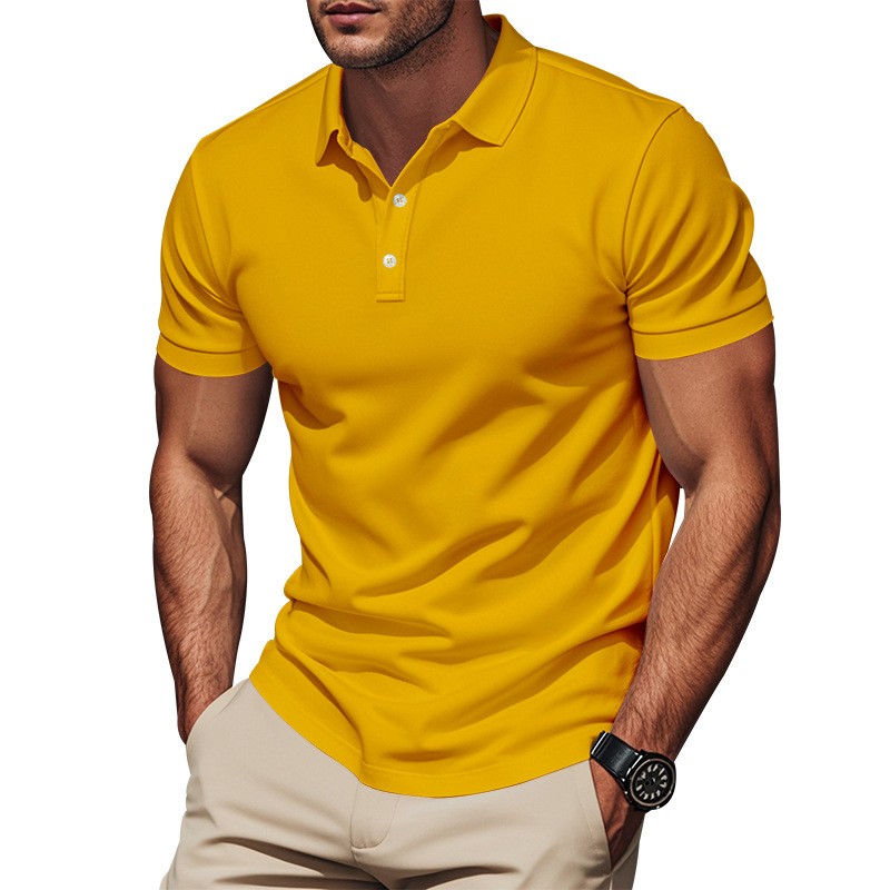 Мужская повседневная приталенн – обзор и цена Polo Shirt Pique