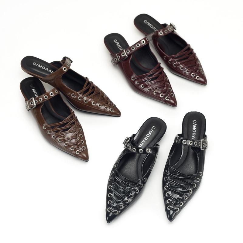 Женские туфли-лодочки с острым – обзор и цена Casual Sandal Leather